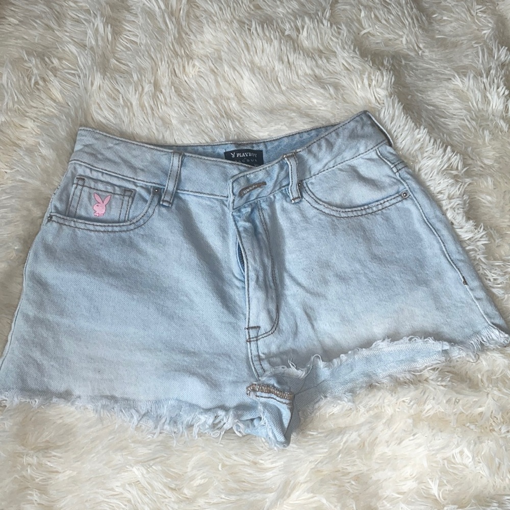 Pacsun x Playboy High Waisted Shorts Y2K - Picture 3 of 8